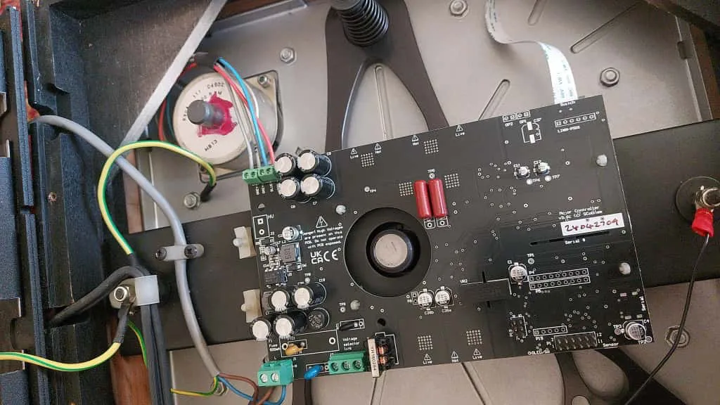 Minos power supply playing at 45 rpm