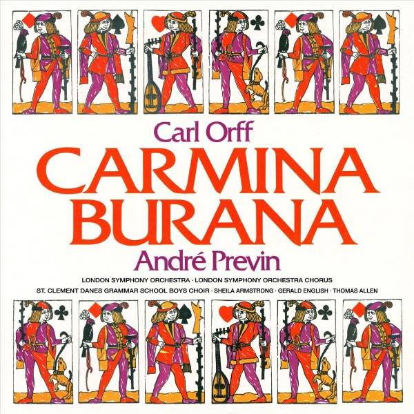 Carl Orff, Carmina Burana, Andre Previn, London Symphony Orchestra, EMI