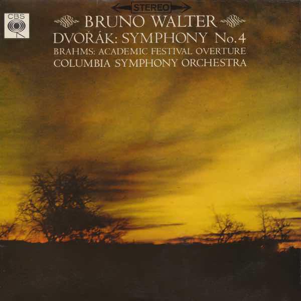 Dvořák, Symphony No. 4, Bruno Walter