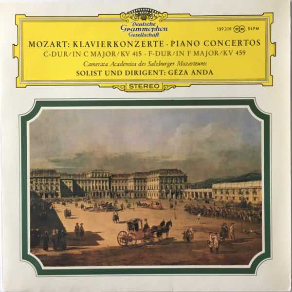 Mozart, Klavierkonzerte, Géza Anda