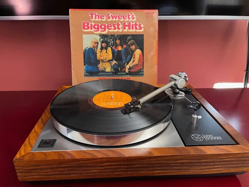 LP12 after polishing the platter rim