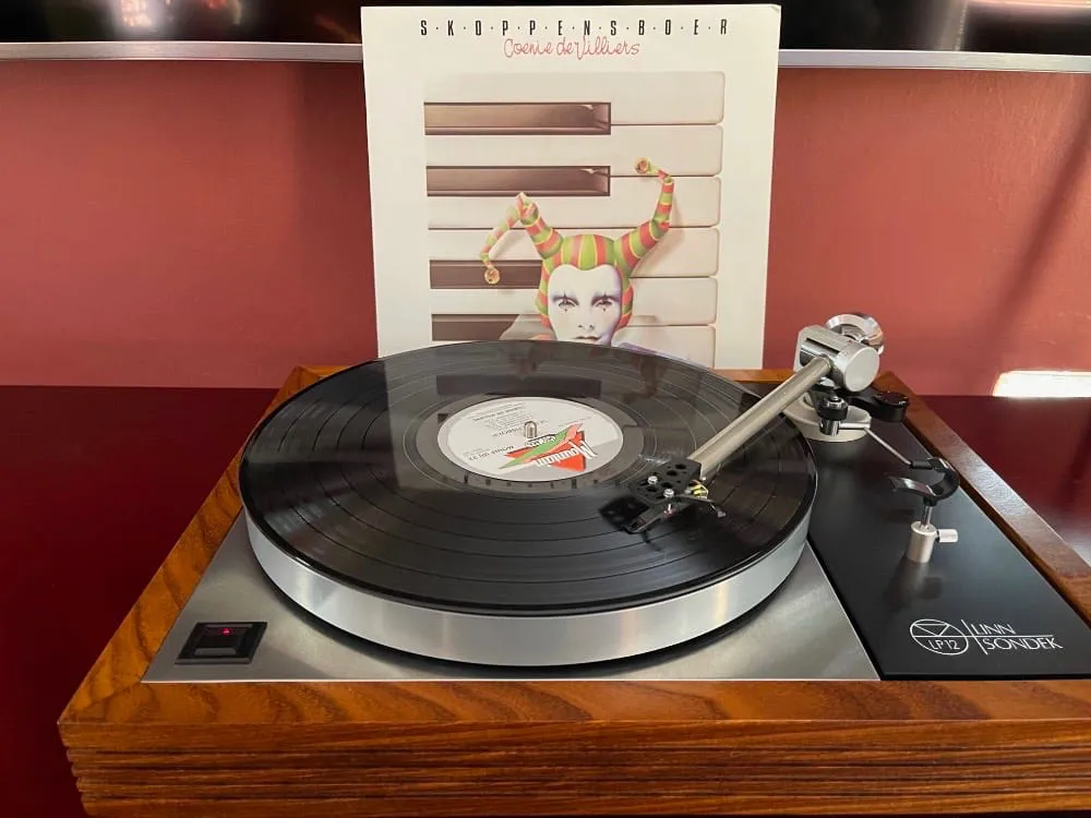 LP12 platter before